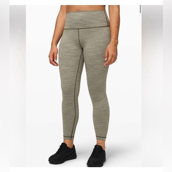 Lululemon wunder under high rise tight 25” “wee are free space sage dark olive” - Picture 2 of 8